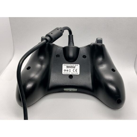 Microsoft XBOX 360 Gamestop Wired Game Controller - Black - Picture 3 of 7